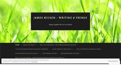Desktop Screenshot of jamesmilson.com