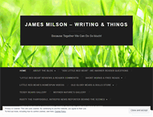 Tablet Screenshot of jamesmilson.com